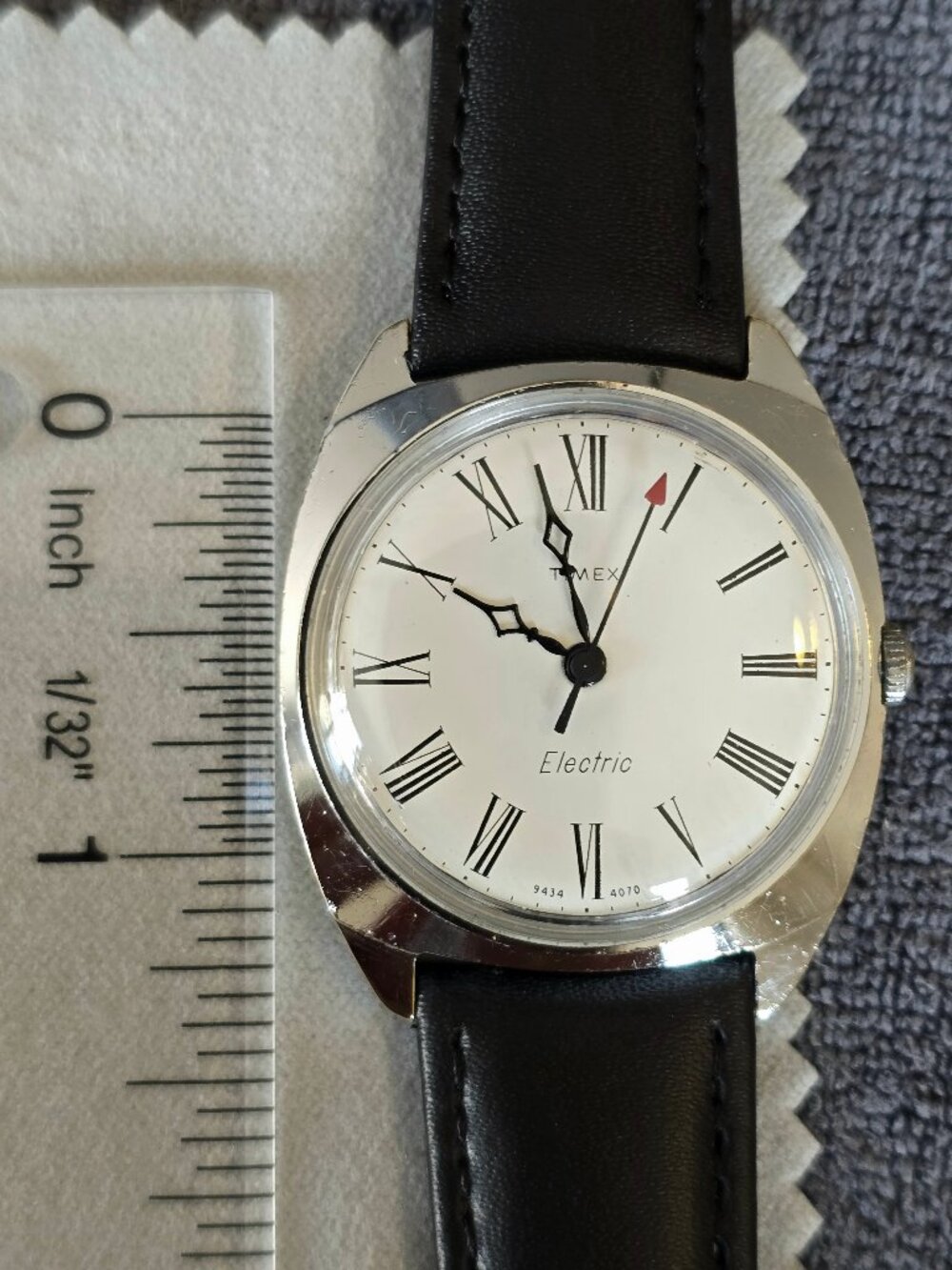 1970 Timex Electric, Great Britain, Not A Quartz, Men's Watch, 34mm 94344070 Vtg - Picture 7 of 7
